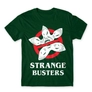 Kép 19/24 - Sötétzöld Stranger Things férfi rövid ujjú póló - Strange Busters