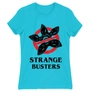 Kép 4/18 - Atollkék Stranger Things női rövid ujjú póló - Strange Busters