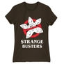 Kép 5/18 - Barna Stranger Things női rövid ujjú póló - Strange Busters