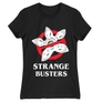 Kép 1/18 - Fekete Stranger Things női rövid ujjú póló - Strange Busters