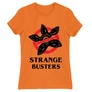 Kép 10/18 - Narancs Stranger Things női rövid ujjú póló - Strange Busters