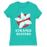 Kép 17/18 - Türkiz Stranger Things női rövid ujjú póló - Strange Busters