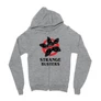 Sportszürke Stranger Things zipzáros pulóver - Strange Busters