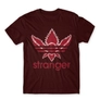 Kép 3/13 - Bordó Stranger Things férfi rövid ujjú póló - Stranger Adidas