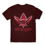 Kép 3/14 - Bordó Stranger Things férfi rövid ujjú póló - Stranger Adidas