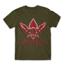 Khaki Stranger Things férfi rövid ujjú póló - Stranger Adidas