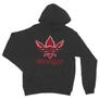 Sötétszürke Stranger Things unisex kapucnis pulóver - Stranger Adidas