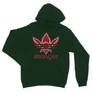 Sötétzöld Stranger Things unisex kapucnis pulóver - Stranger Adidas