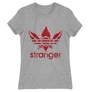 Kép 16/21 - Sportszürke Stranger Things női rövid ujjú póló - Stranger Adidas