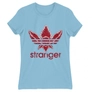 Kép 18/21 - Világoskék Stranger Things női rövid ujjú póló - Stranger Adidas