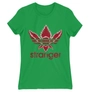 Kép 21/21 - Zöld Stranger Things női rövid ujjú póló - Stranger Adidas