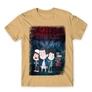 Homok Stranger Things férfi rövid ujjú póló - Stranger Gravity Falls