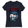 Sötétkék Stranger Things női rövid ujjú póló - Stranger Gravity Falls