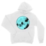 Fehér Stranger Things unisex kapucnis pulóver - Stranger Moon