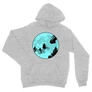 Sportszürke Stranger Things unisex kapucnis pulóver - Stranger Moon