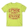 Almazöld Stranger Things férfi rövid ujjú póló - Stranger T-shirt