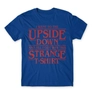Kép 12/24 - Királykék Stranger Things férfi rövid ujjú póló - Stranger T-shirt