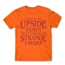 Narancs Stranger Things férfi rövid ujjú póló - Stranger T-shirt