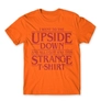 Kép 13/24 - Narancs Stranger Things férfi rövid ujjú póló - Stranger T-shirt