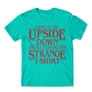 Türkiz Stranger Things férfi rövid ujjú póló - Stranger T-shirt