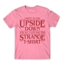 Kép 23/24 - Világos rózsaszín Stranger Things férfi rövid ujjú póló - Stranger T-shirt