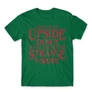 Zöld Stranger Things férfi rövid ujjú póló - Stranger T-shirt