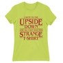 Kép 3/18 - Almazöld Stranger Things női rövid ujjú póló - Stranger T-shirt