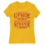 Kép 12/18 - Sárga Stranger Things női rövid ujjú póló - Stranger T-shirt