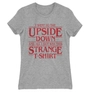 Kép 16/18 - Sportszürke Stranger Things női rövid ujjú póló - Stranger T-shirt