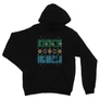 Fekete Stranger Things unisex kapucnis pulóver - Stranger Sweater