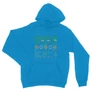 Zafírkék Stranger Things unisex kapucnis pulóver - Stranger Sweater