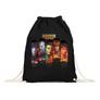 Kép 3/5 - Fekete Stranger Things tornazsák - Stripes