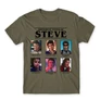 Cink Stranger Things férfi rövid ujjú póló - Types of Steve