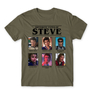 Kép 6/24 - Cink Stranger Things férfi rövid ujjú póló - Types of Steve