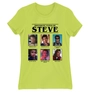 Kép 3/18 - Almazöld Stranger Things női rövid ujjú póló - Types of Steve