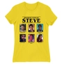 Kép 6/18 - Citromsárga Stranger Things női rövid ujjú póló - Types of Steve