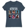 Denim Stranger Things női rövid ujjú póló - Types of Steve