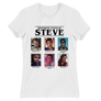 Kép 8/18 - Fehér Stranger Things női rövid ujjú póló - Types of Steve