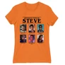 Narancs Stranger Things női rövid ujjú póló - Types of Steve