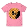 Világos rózsaszín Stranger Things férfi rövid ujjú póló - Waffle Moon