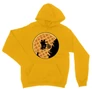 Sárga Stranger Things unisex kapucnis pulóver - Waffle Moon