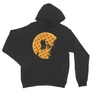 Sötétszürke Stranger Things unisex kapucnis pulóver - Waffle Moon