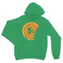 Zöld Stranger Things unisex kapucnis pulóver - Waffle Moon
