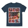 Denim Stranger Things férfi rövid ujjú póló - GTA