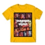 Sárga Stranger Things férfi rövid ujjú póló - GTA