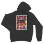 Sötétszürke Stranger Things unisex kapucnis pulóver - GTA