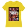 Citromsárga Stranger Things női rövid ujjú póló - GTA