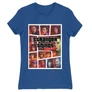 Királykék Stranger Things női rövid ujjú póló - GTA