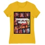 Sárga Stranger Things női rövid ujjú póló - GTA