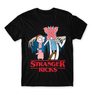 Kép 5/14 - Fekete Stranger Things férfi rövid ujjú póló - Stranger Ricks